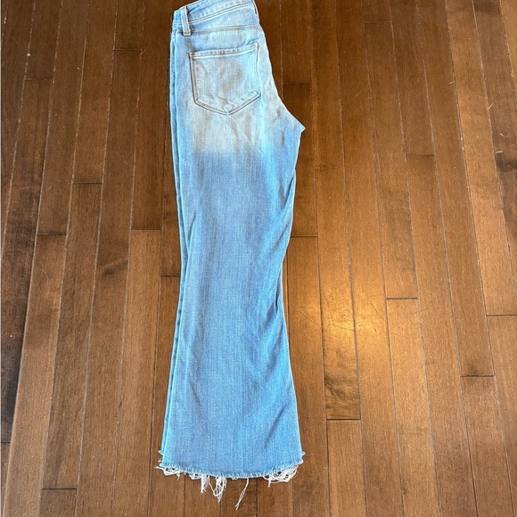 L'AGENCE Sofia Light Blue High Rise Cropped Flare Jeans size 25 - Picture 6 of 16